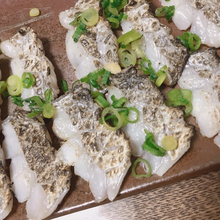 太刀魚の炙り ネギポン酢がけ レシピ 作り方 By Rママ 楽天レシピ 太刀魚の炙り ネギポン酢がけ レシピ 作り方 By Rママ 楽天レシピ